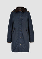 Dubarry Ormond Wax Coat - Ocean Blue